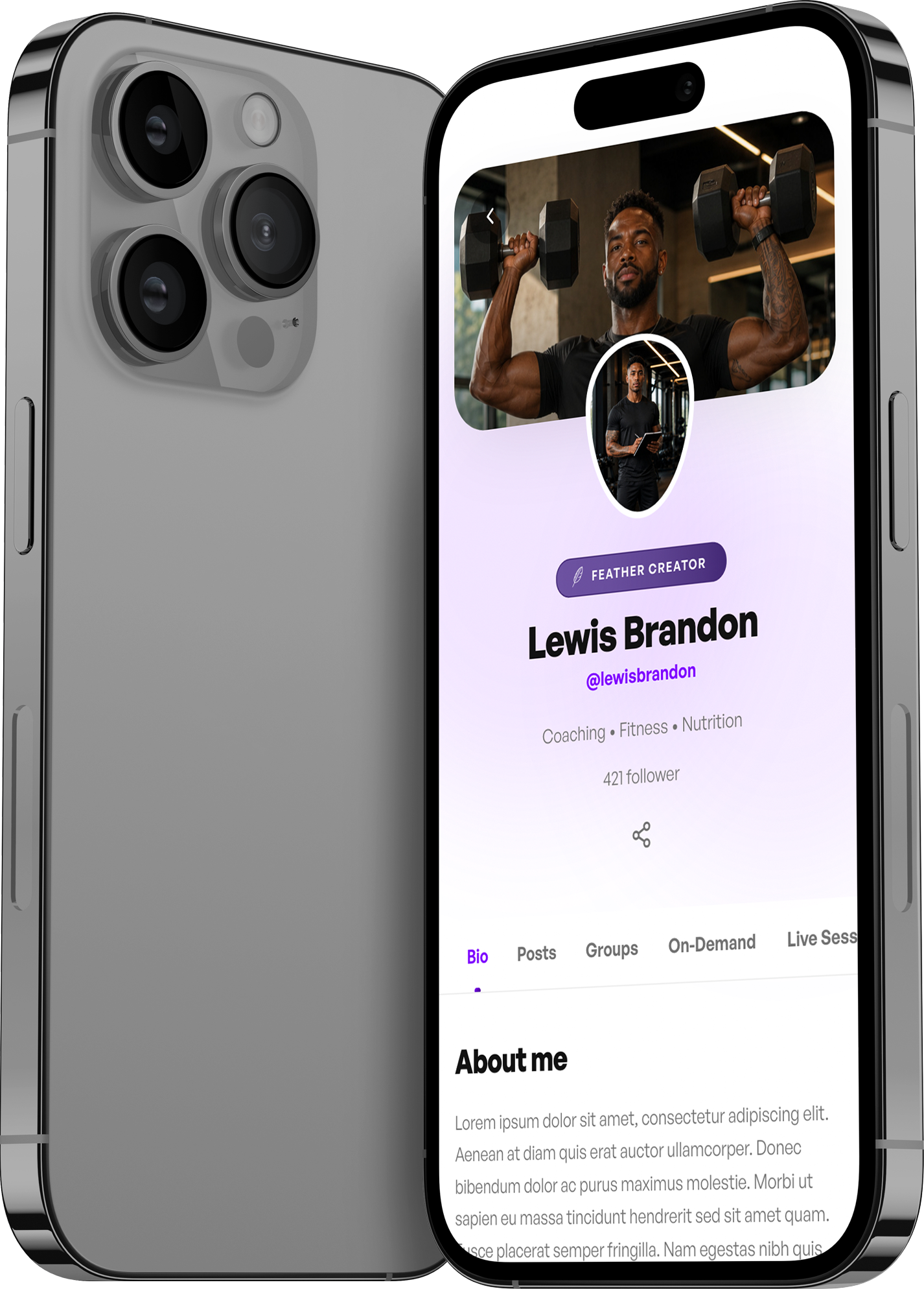 LYRN creator storefront